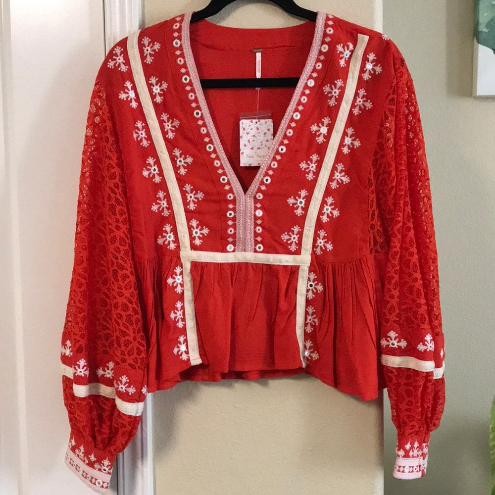 FREE PEOPLE BOOGIE ALL NIGHT TOP